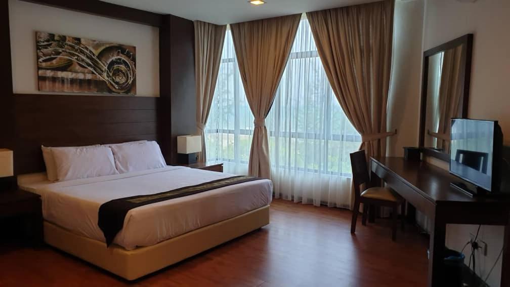 Samsuria Beach Apartment Resort Cherating Ngoại thất bức ảnh